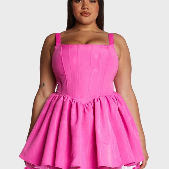 Corset back dress - Picture 1 of 2